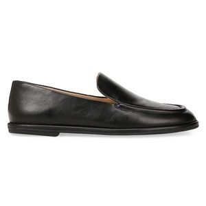 Vince Sloan Leather Loafers - Black